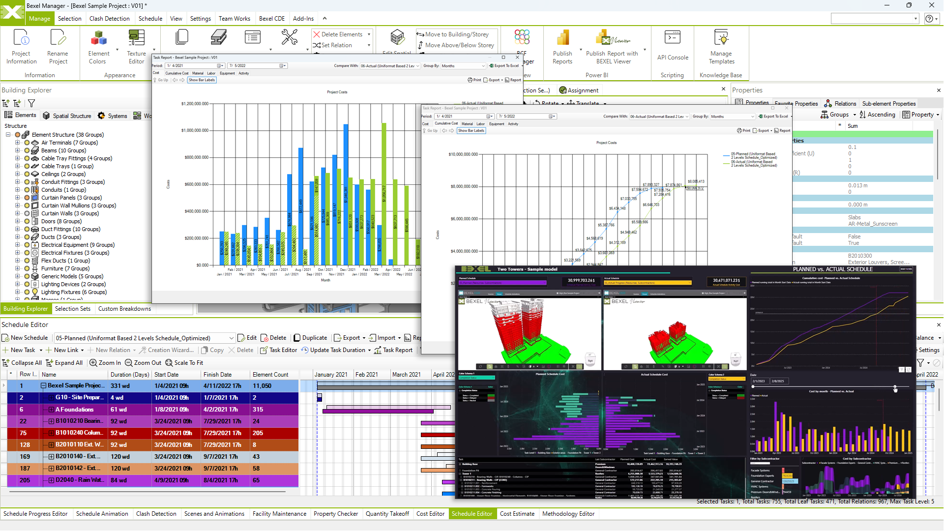 screenshot of BEXEL Manager